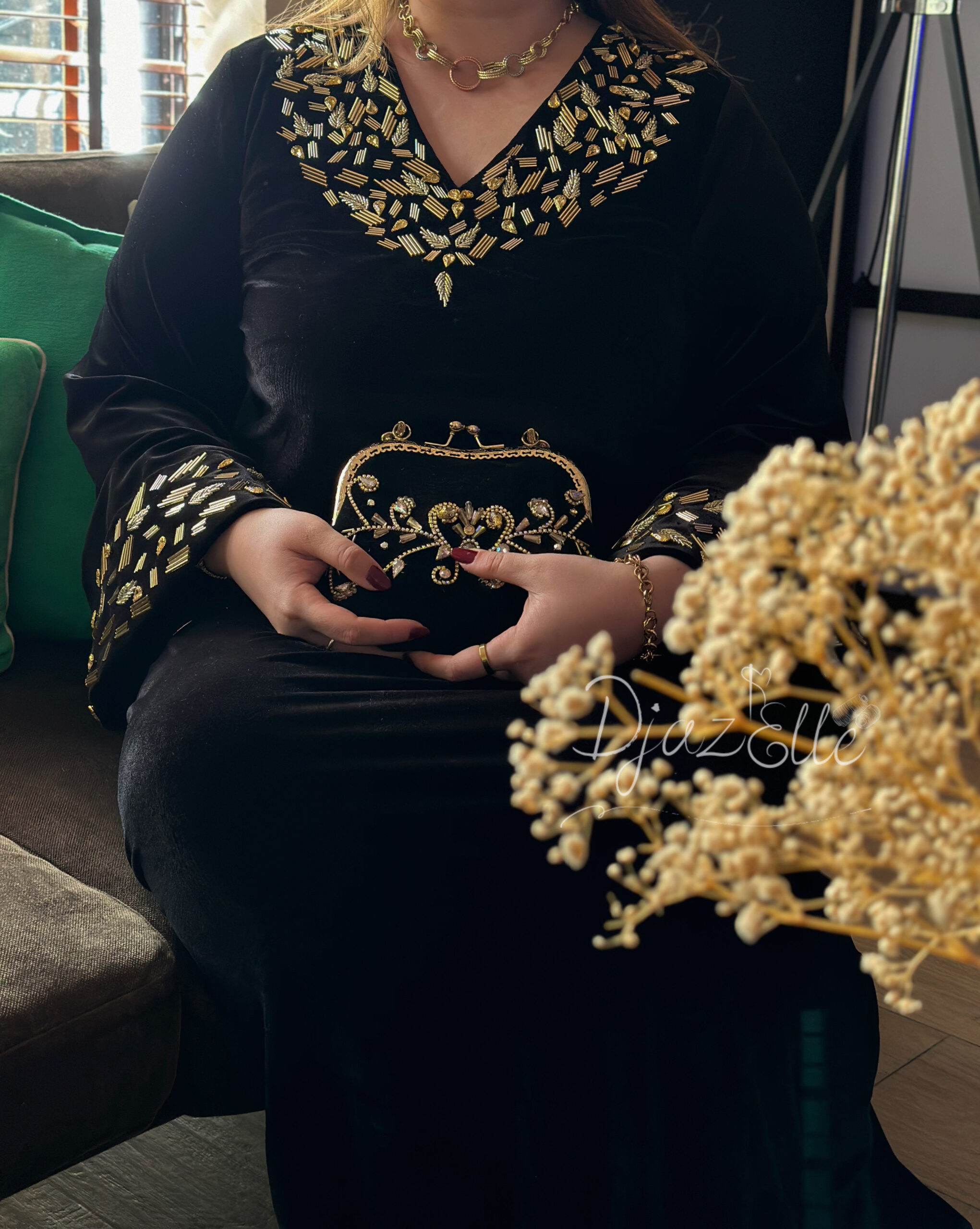 Robe Layale Noire – Image 3